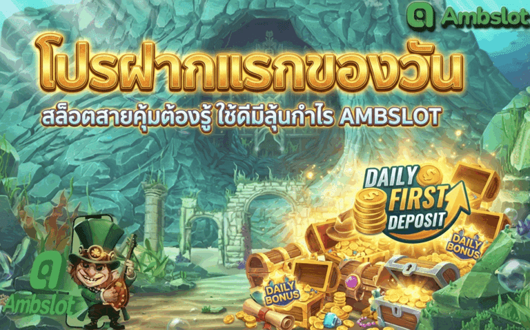 โปรฝากแรกของวัน