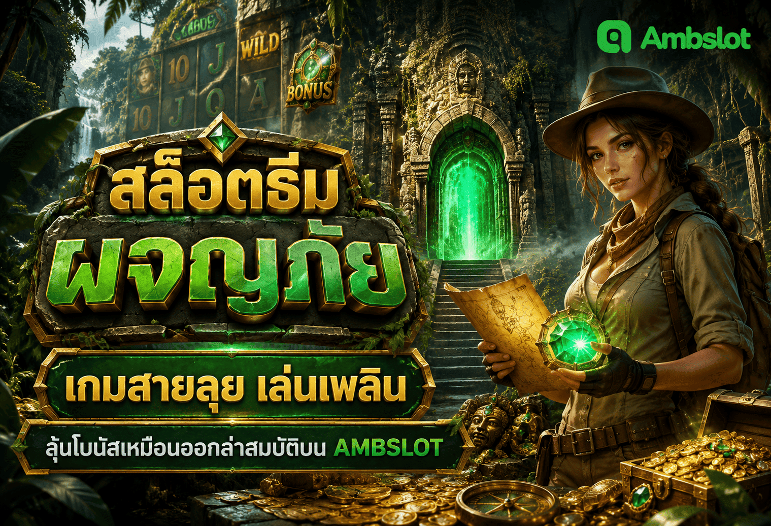 สล็อตธีมผจญภัย
