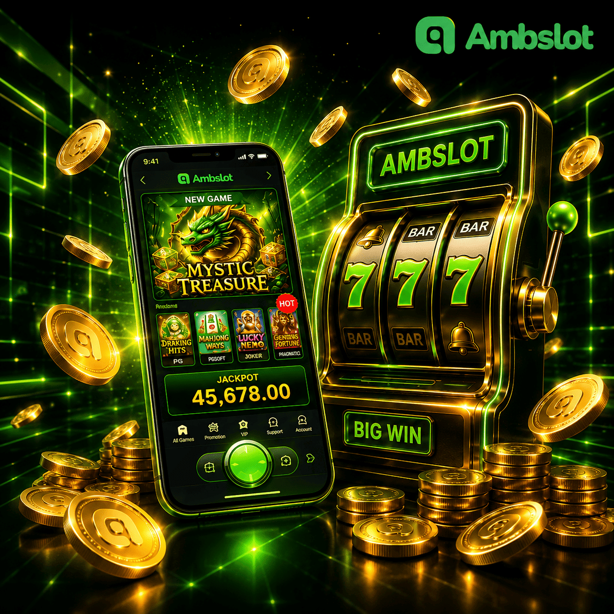 สล็อตเกมใหม่ฟีเจอร์เด่น