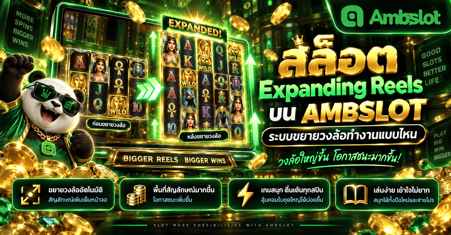 สล็อต Expanding Reels