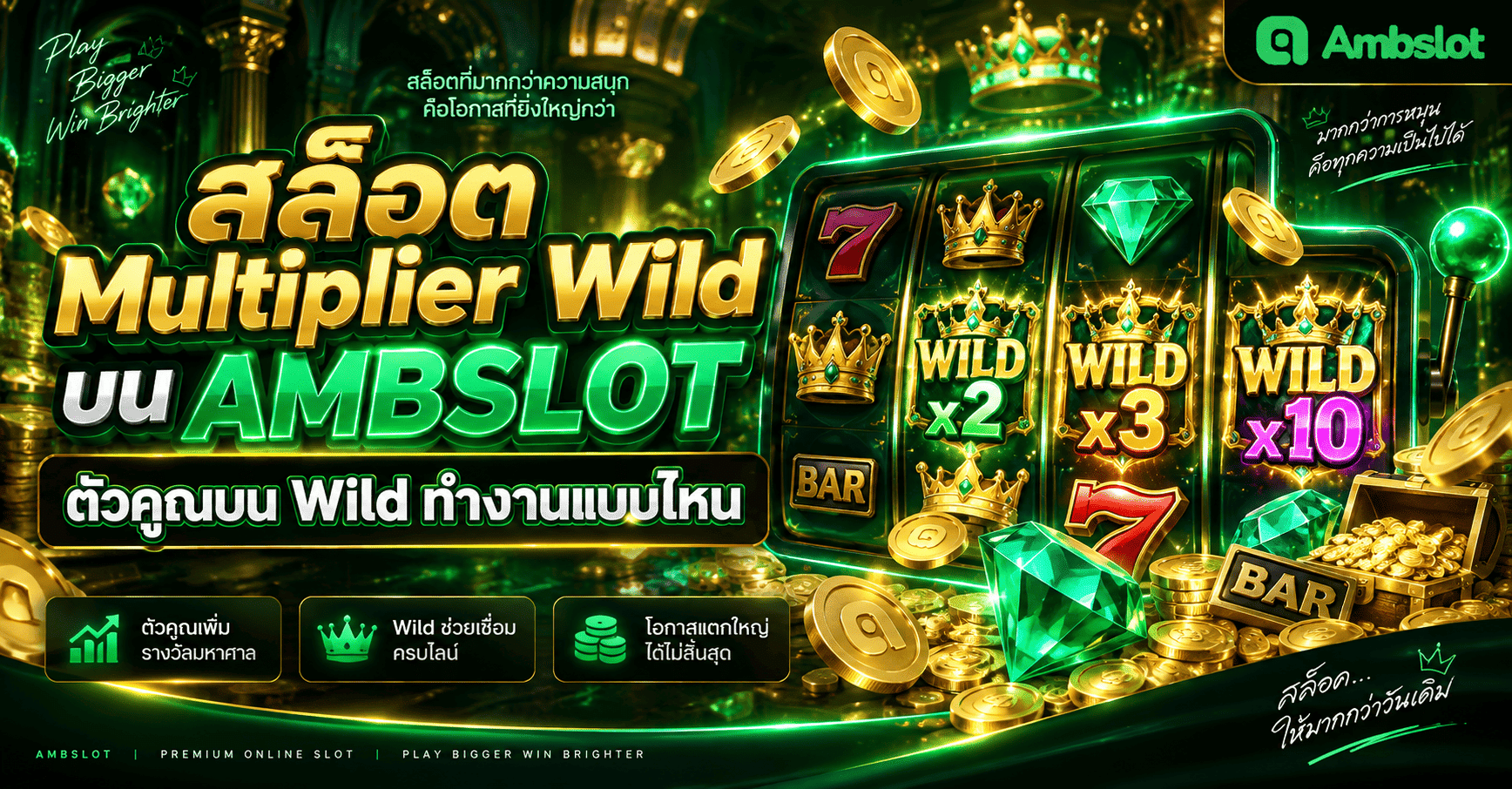 สล็อต Multiplier Wild